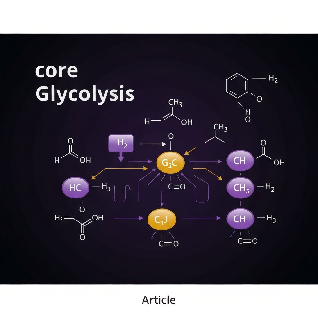 Core glycolysis biochemistry